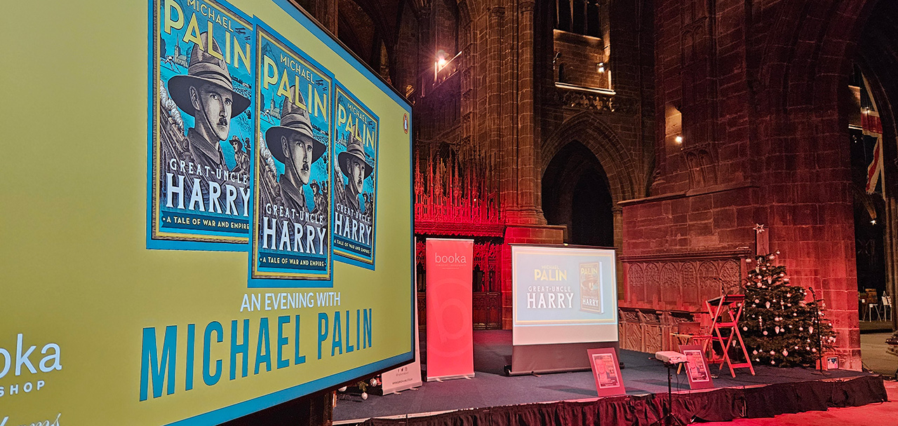 Michael Palin Book Launch